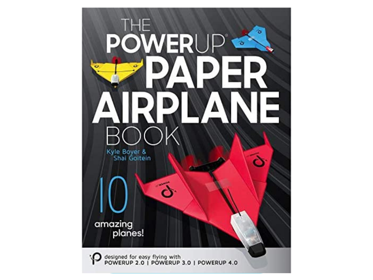 POWERUP Paper Airplane Book (6 Count)